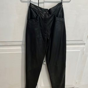 Black Leather Pants from Nordstrom